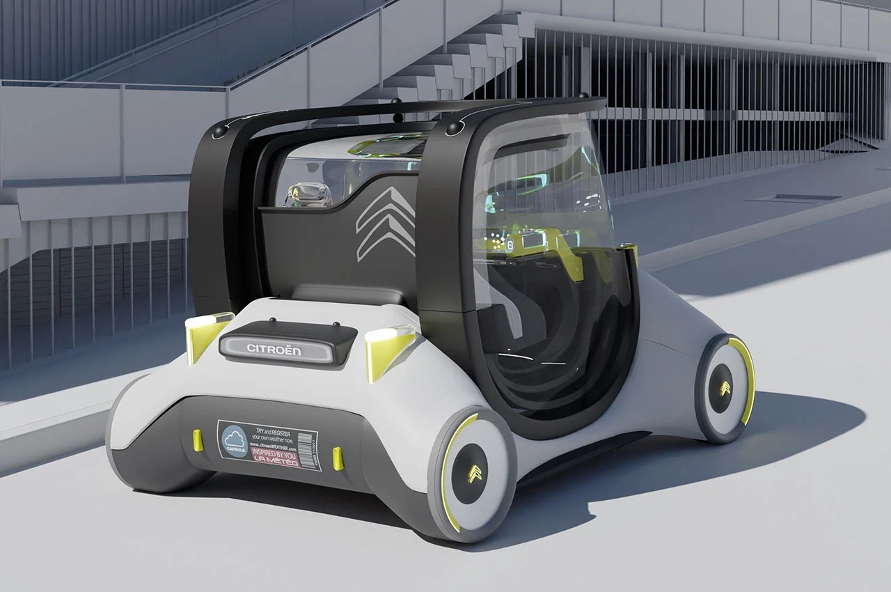 Automatic driving，Citroen，automobile，industrial design，