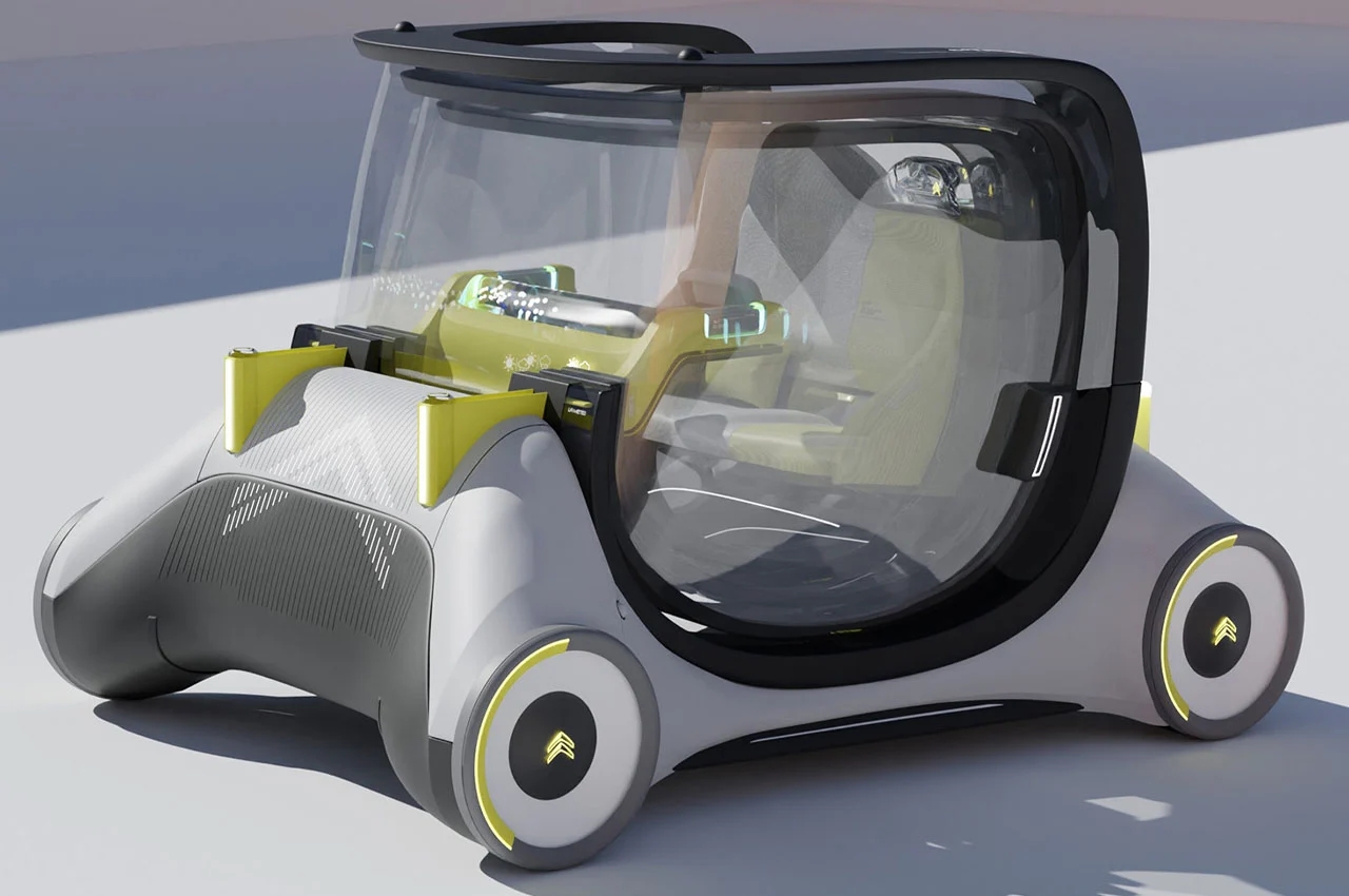 Automatic driving，Citroen，automobile，industrial design，