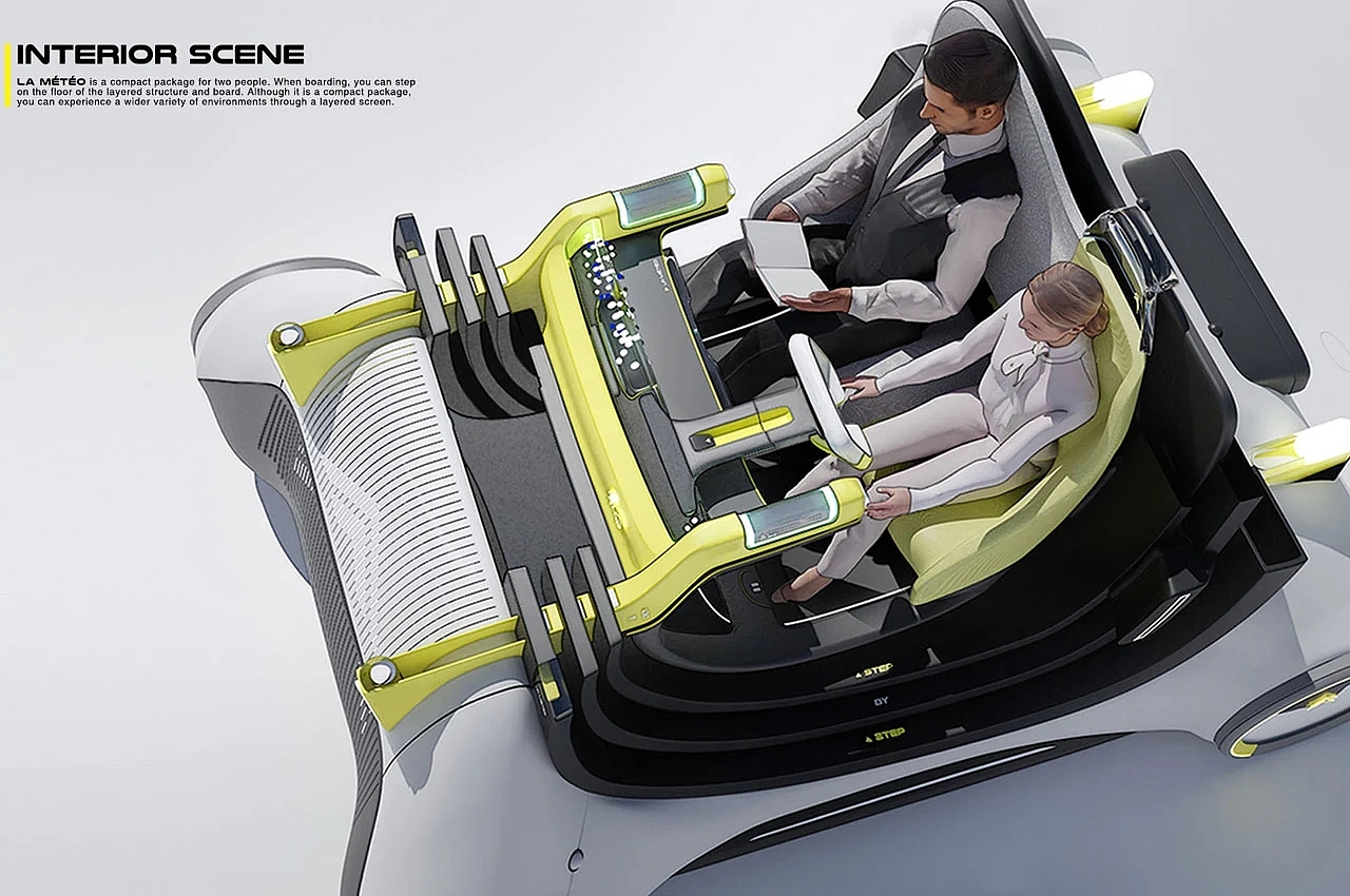 Automatic driving，Citroen，automobile，industrial design，