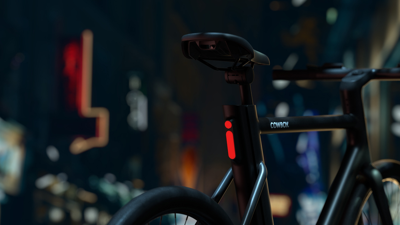 COWBOY，Antar Walker，Networked bicycle，City rider，Aesthetic design，
