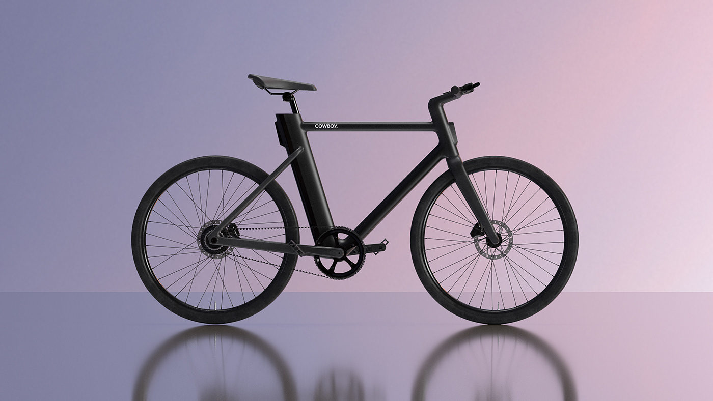 COWBOY，Antar Walker，Networked bicycle，City rider，Aesthetic design，