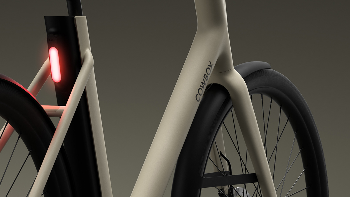 COWBOY，Antar Walker，Networked bicycle，City rider，Aesthetic design，