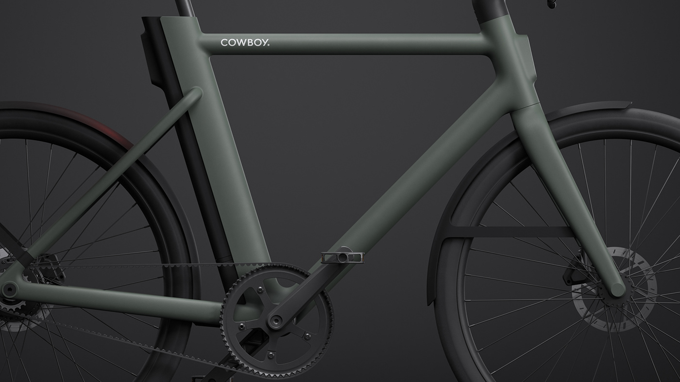 COWBOY，Antar Walker，Networked bicycle，City rider，Aesthetic design，