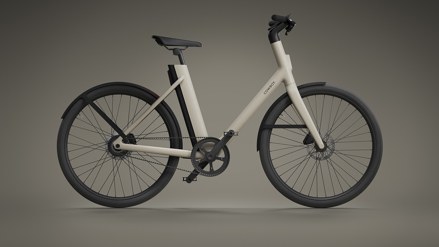 COWBOY，Antar Walker，Networked bicycle，City rider，Aesthetic design，