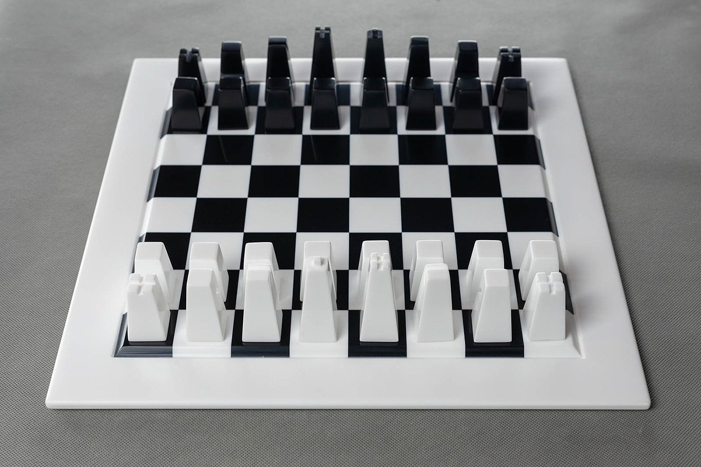 chess，SOCOWOO design，国际象棋的现代设计，易于识别，Krion，手工制作，