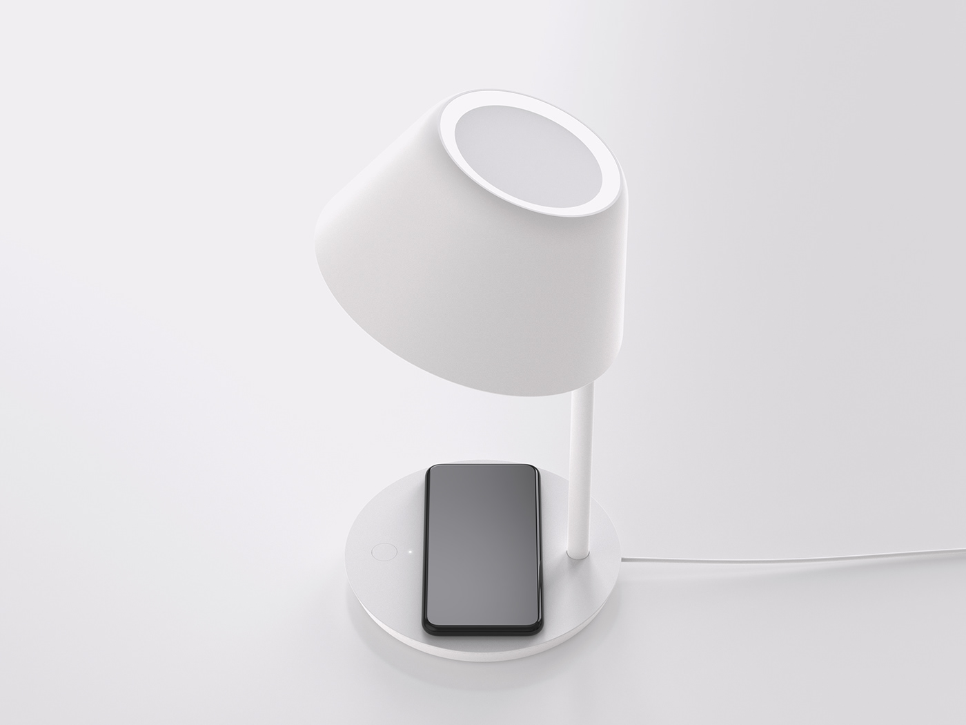 Staria Bedside Lamp，Naoya Edahiro，lighting，charge，intelligence，Bedside lamp，Wireless charging，If design award，Staria Bedside Lamp，Naoya Edahiro，lighting，charge，intelligence，Bedside lamp，Wireless charging，If design award，