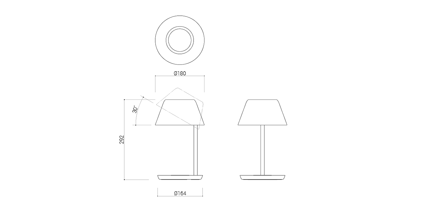 Staria Bedside Lamp，Naoya Edahiro，照明，充电，智能，床头灯，无线充电，iF 设计奖，