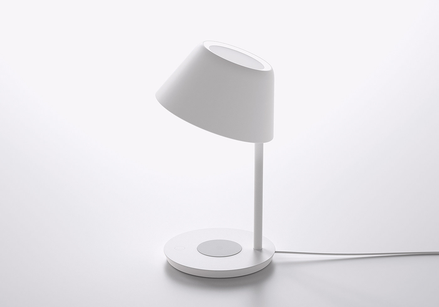 Staria Bedside Lamp，Naoya Edahiro，照明，充电，智能，床头灯，无线充电，iF 设计奖，