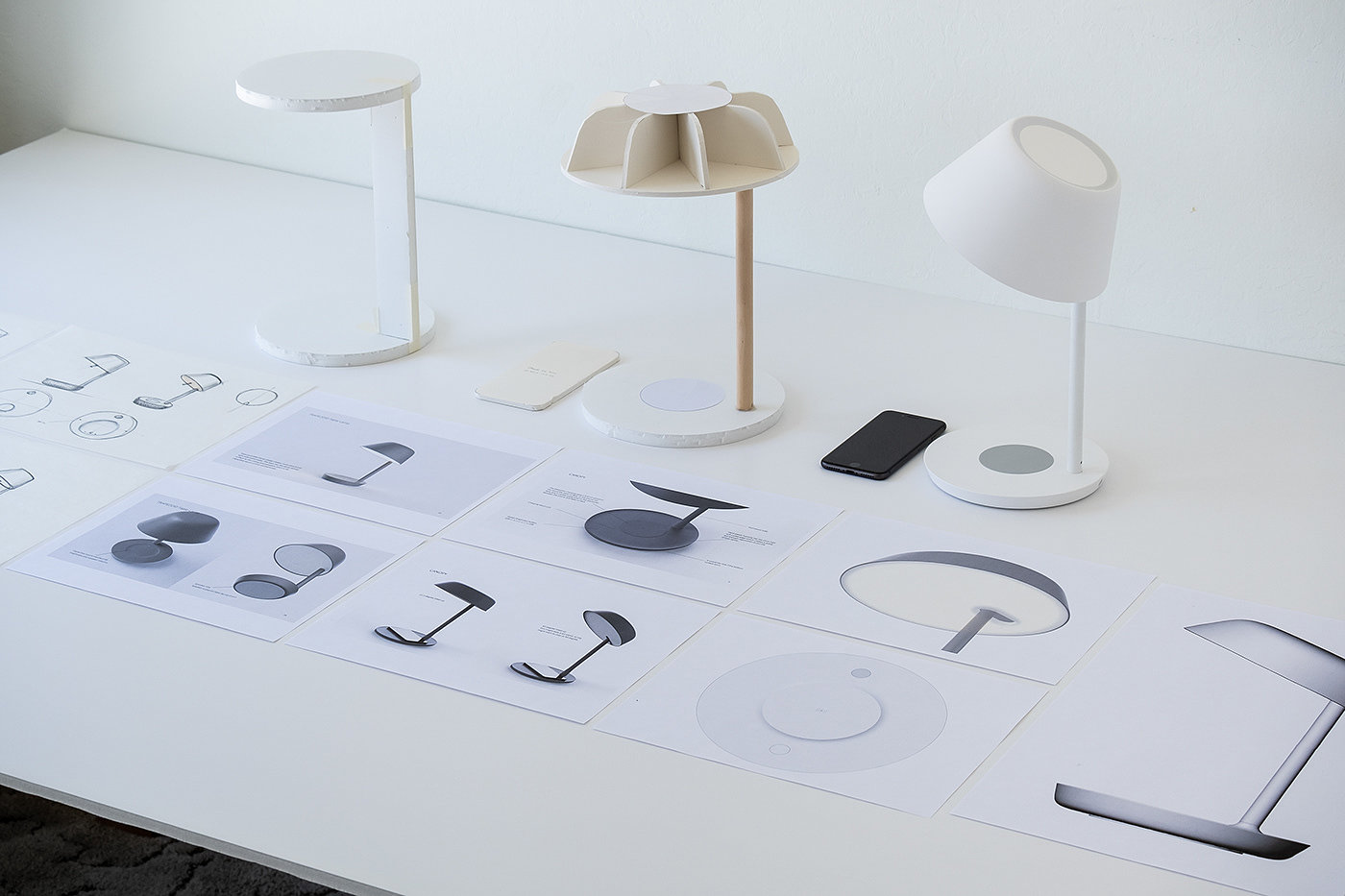 Staria Bedside Lamp，Naoya Edahiro，lighting，charge，intelligence，Bedside lamp，Wireless charging，If design award，Staria Bedside Lamp，Naoya Edahiro，lighting，charge，intelligence，Bedside lamp，Wireless charging，If design award，