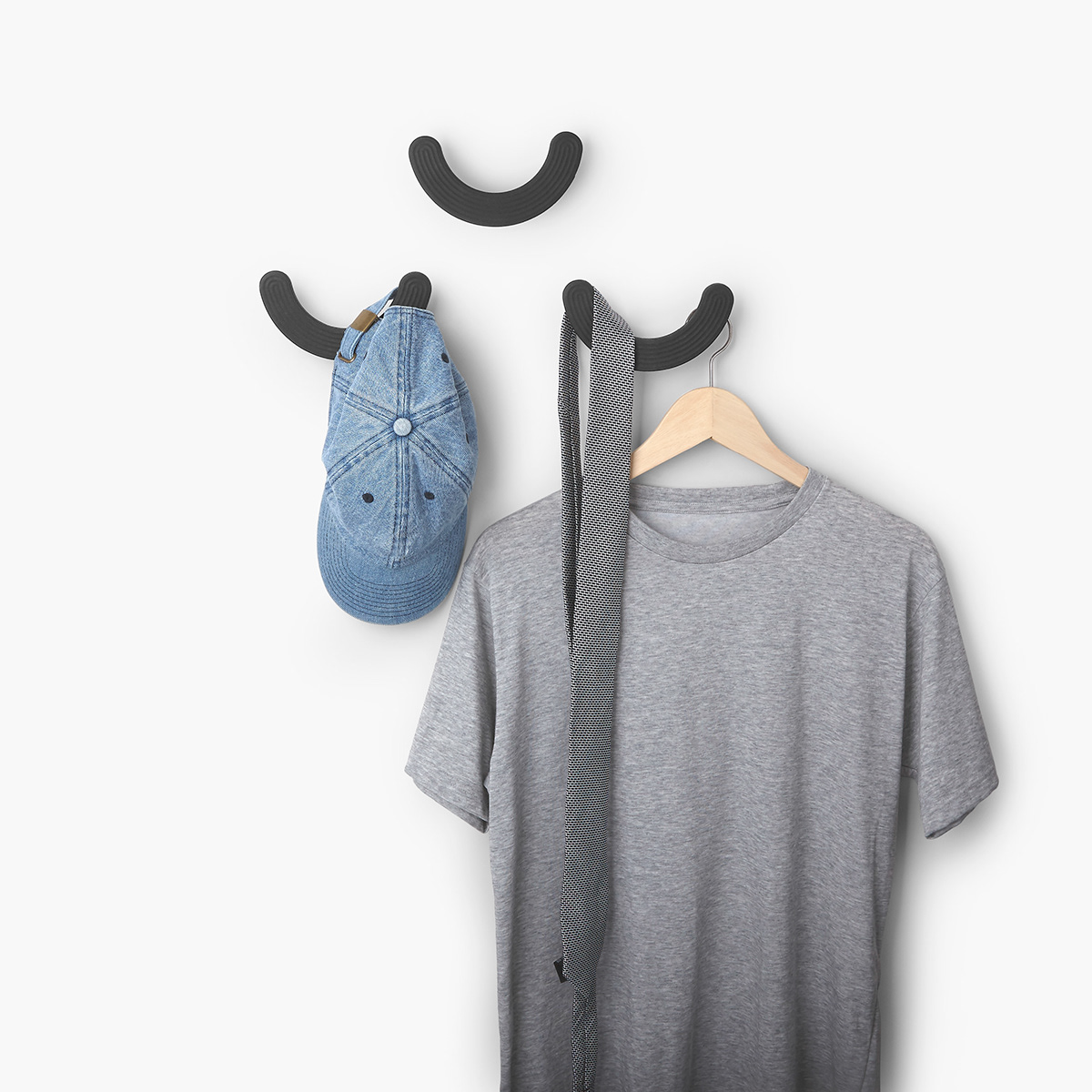 MOOD hook | UMBRA，Eugenie de Loynes，Industrial materials，storage space ，Personality design，