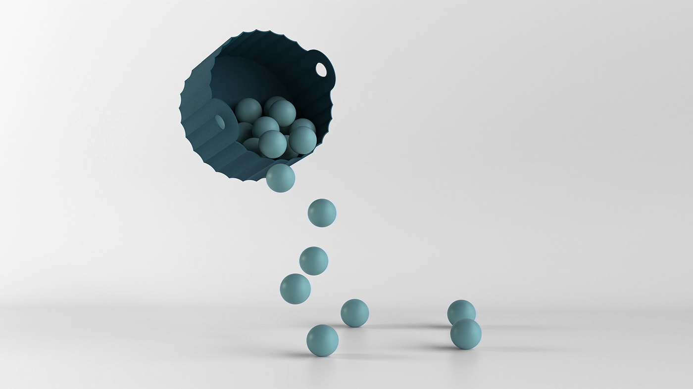 Basket，Storage，Multicolor，Render，