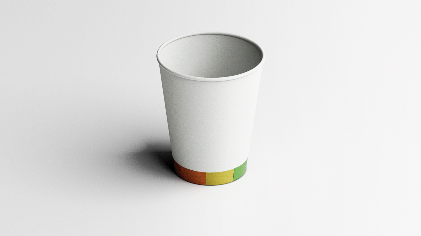 Water cup，Rainbow color，distinguish，Avoid waste，