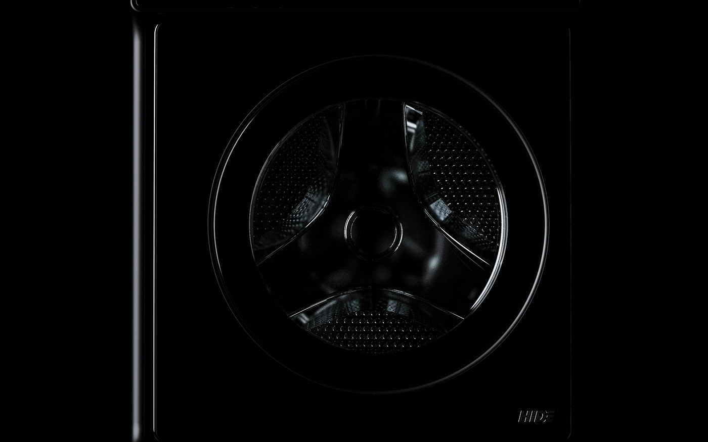 Washing machine，Drum washing machine，black，practical，