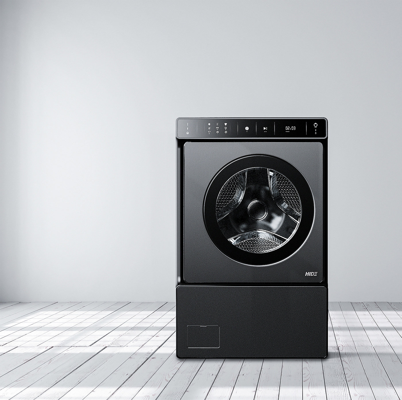 Washing machine，Drum washing machine，black，practical，