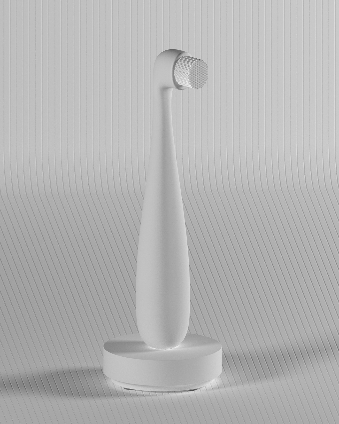 toothbrush，white，Simplicity，