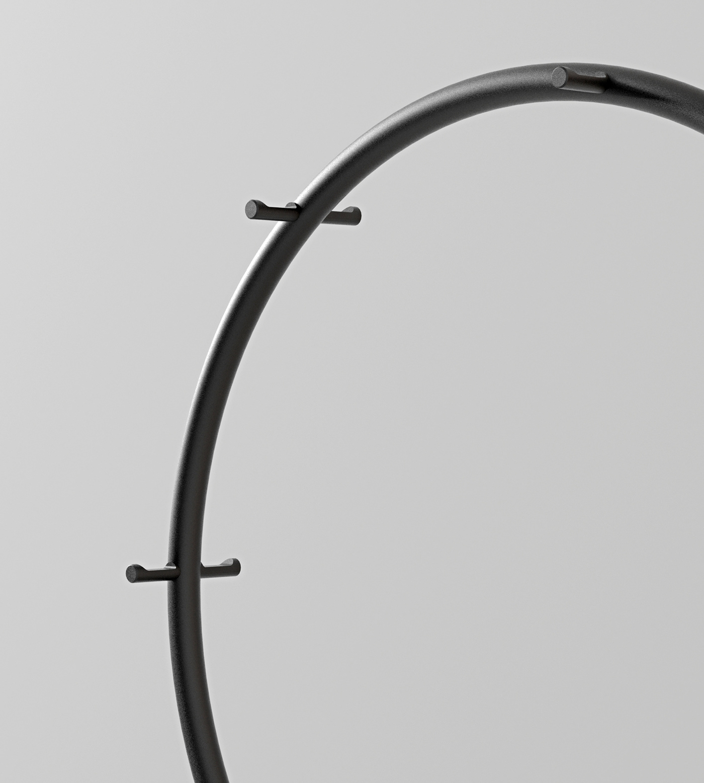 coat hanger，Tubular，circular，originality，