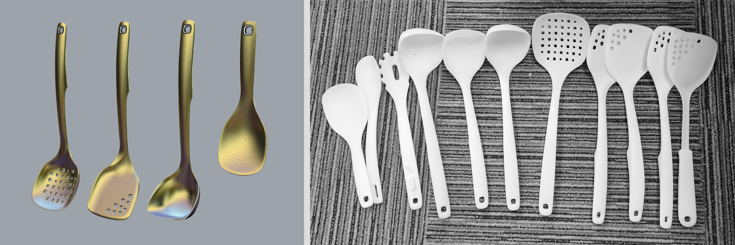 Kitchenware，silica gel，Tableware，Housewear & Furnishings，Hand drawn / sketched，Development process，