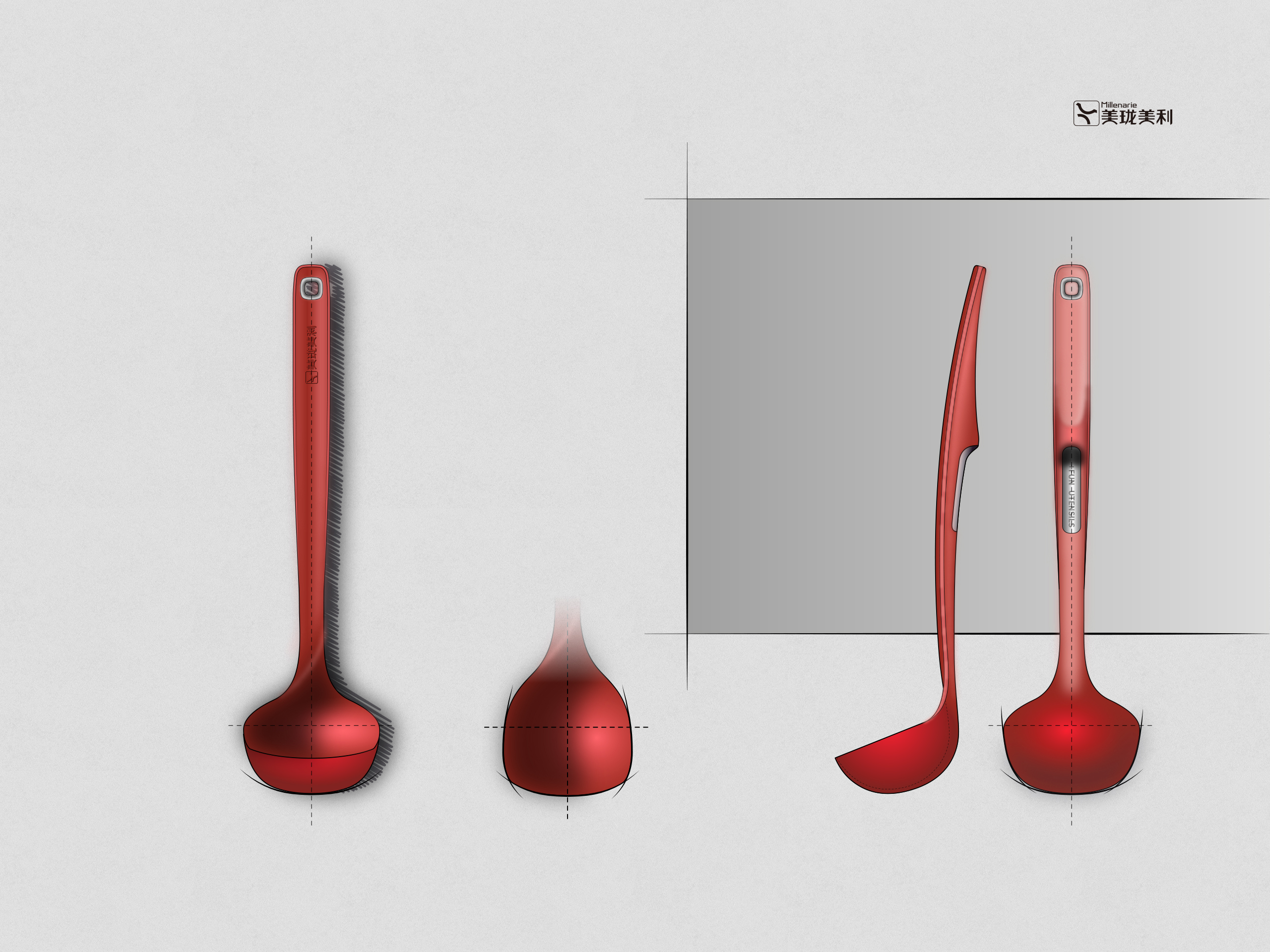 Kitchenware，silica gel，Tableware，Housewear & Furnishings，Hand drawn / sketched，Development process，