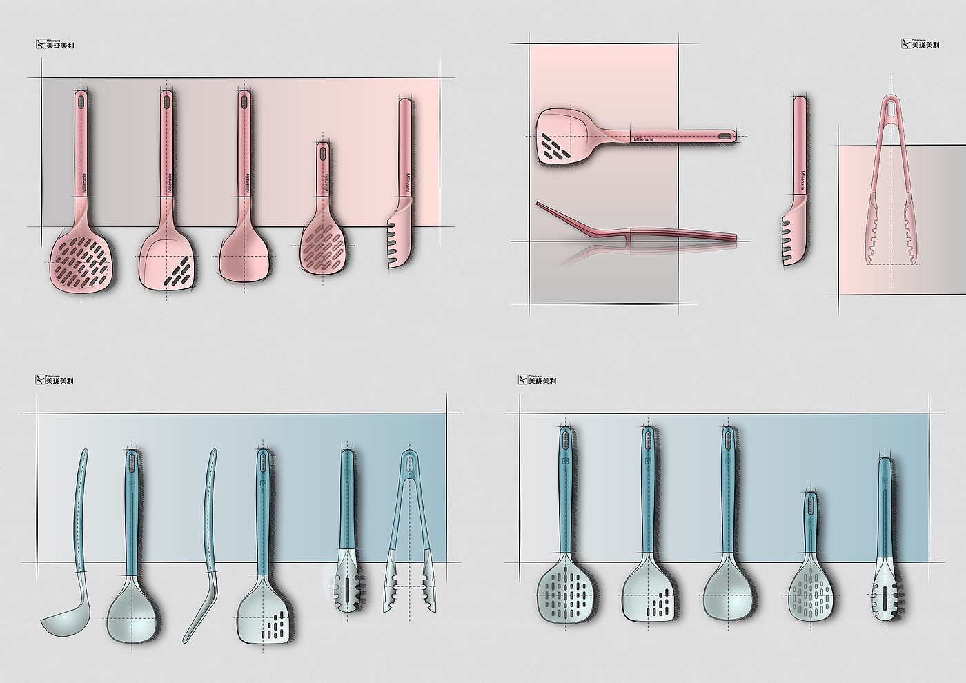 厨具，硅胶，餐厨用品，家居用品，手绘/草图，开发流程，