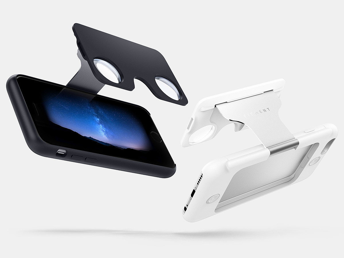 vr，Mobile phone shell，figment，Spring device，virtual reality，Soft silicon，High quality anodized aluminum，durable，