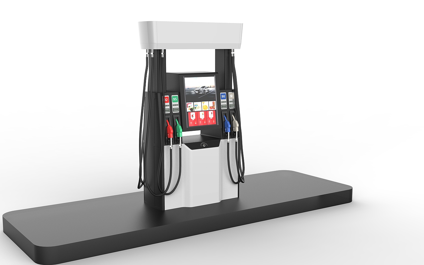 Fuel dispenser, gas station and refueling equipment，