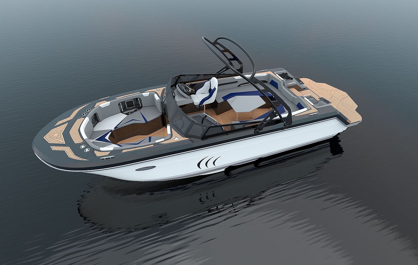 Yacht, speedboat, sea vehicle boat，