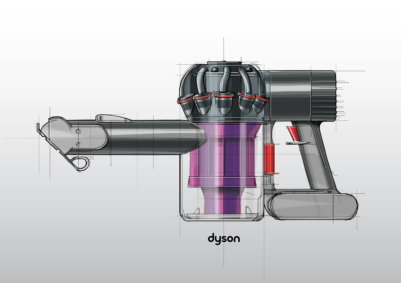 sketch，marker pen，Tristan Riaud，Hand drawn products，ps，