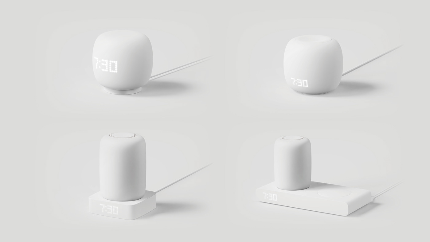 white，CASPER，alarm clock，time，lighting，