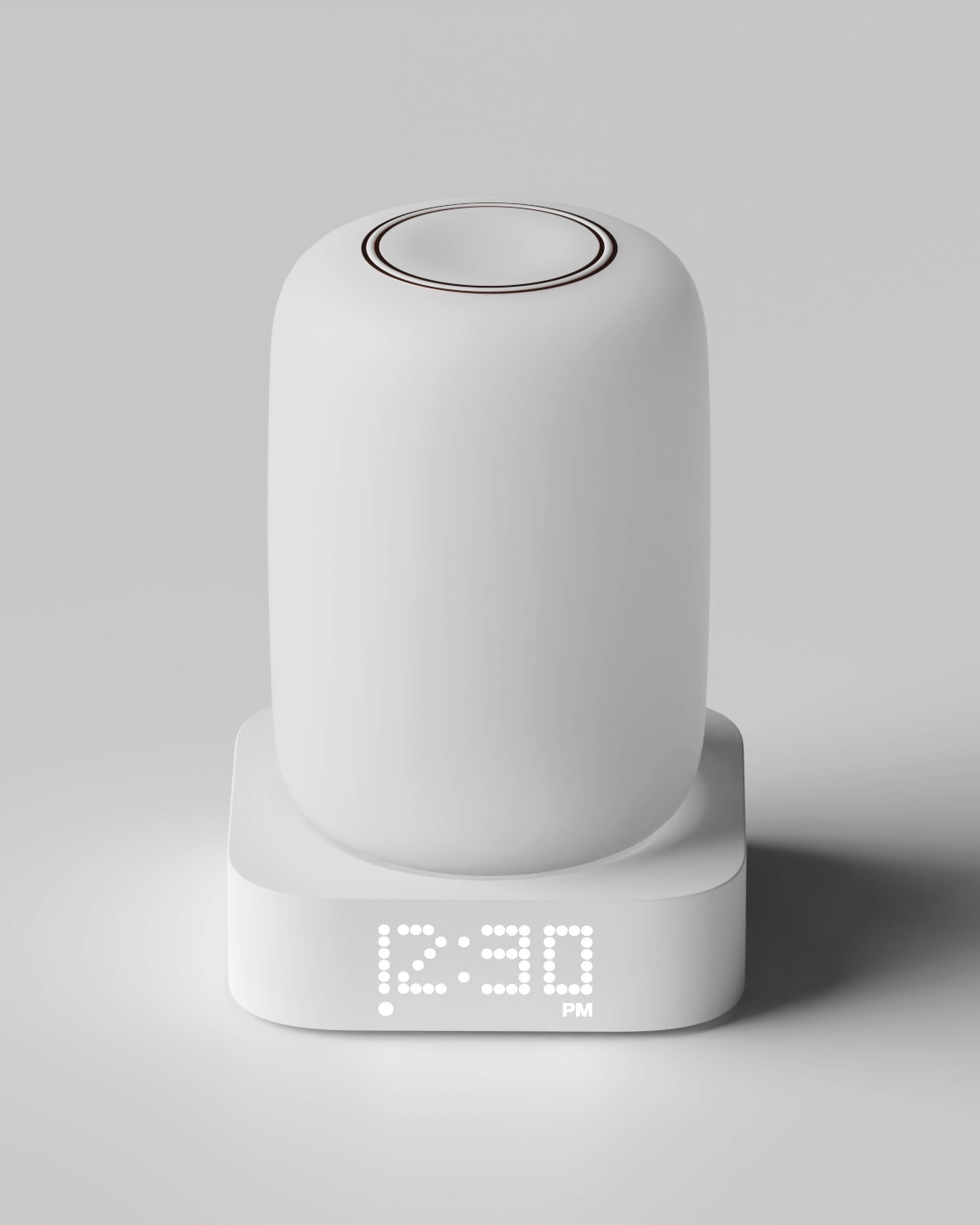 white，CASPER，alarm clock，time，lighting，