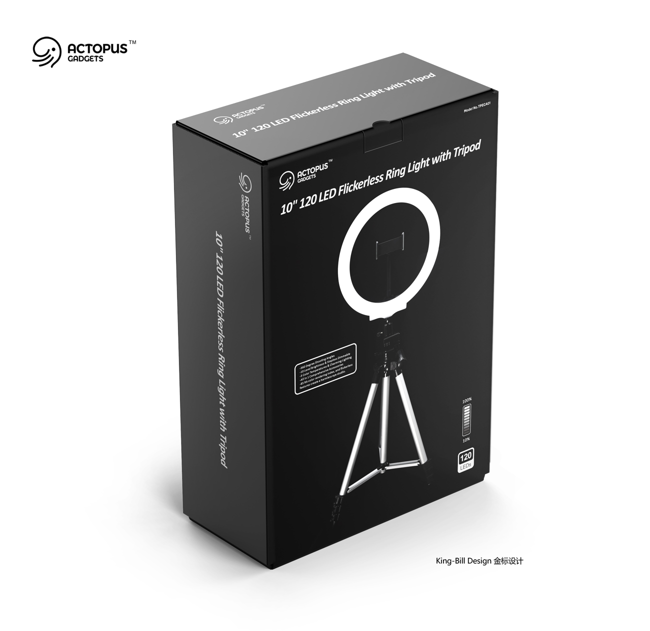 Brand packaging design，Live broadcast products，E-commerce brand，Amazon，Gold standard design，