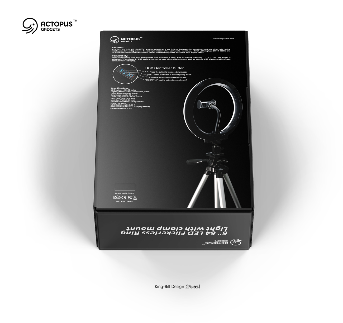 Brand packaging design，Live broadcast products，E-commerce brand，Amazon，Gold standard design，