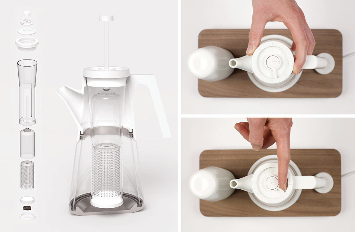 tea，Electric teapot，drink water，Make tea，an electric appliance，