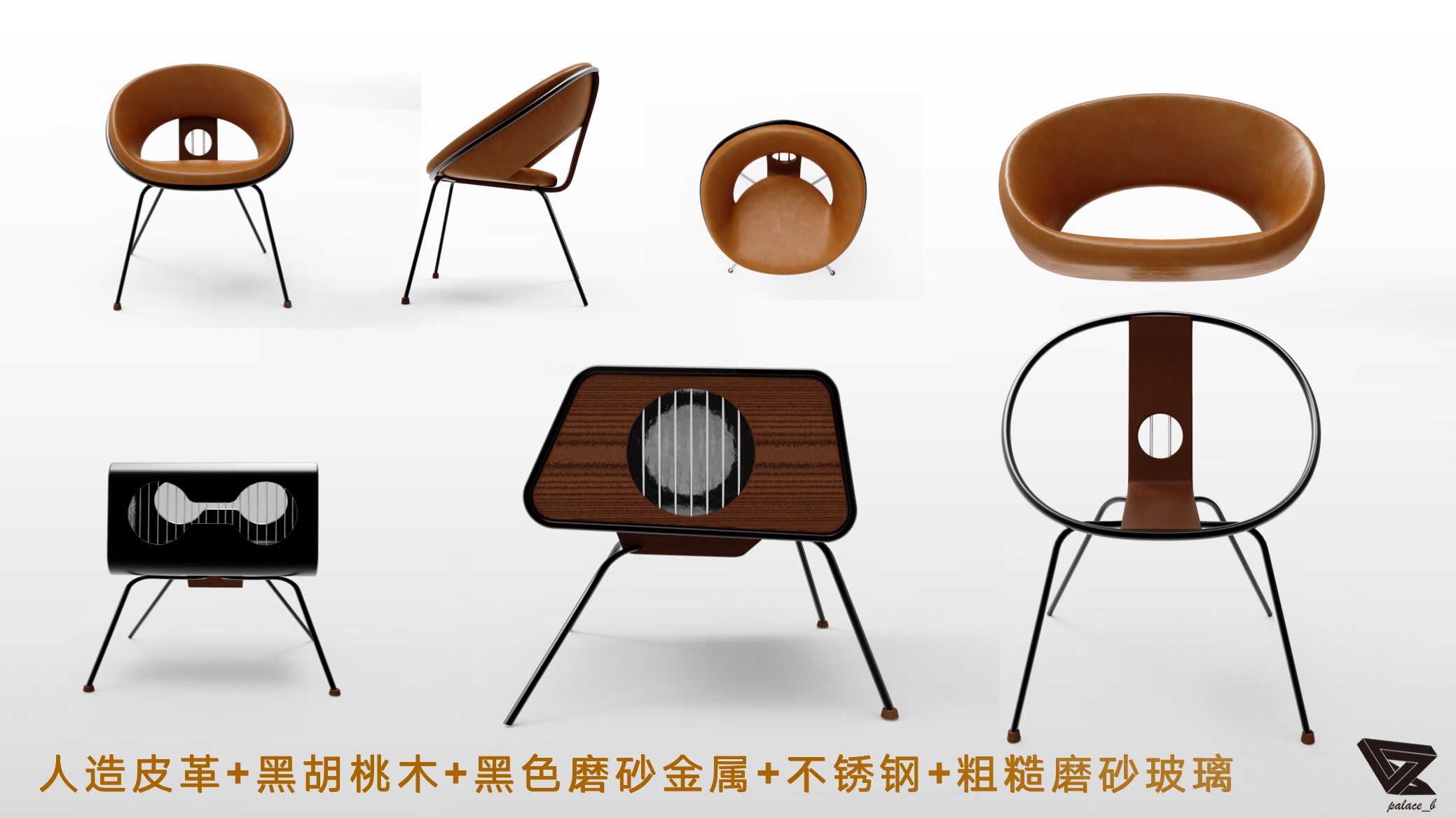 New Chinese furniture，National style，Log wind，Modern minimalism，