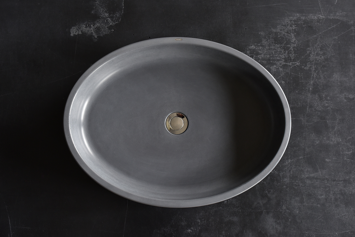 Washbasin，pool，Ovum concrete washbasin，texture，Natural bubble，