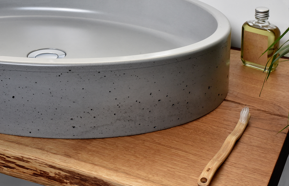 Washbasin，pool，Ovum concrete washbasin，texture，Natural bubble，