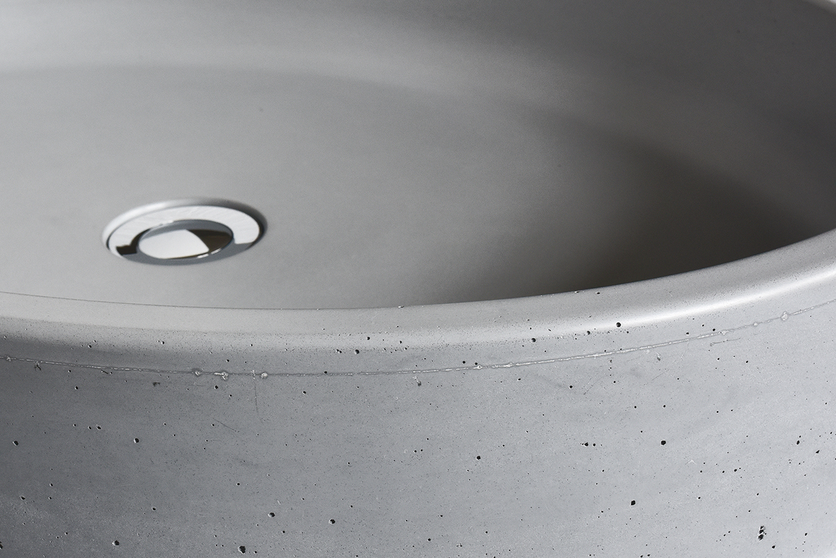 Washbasin，pool，Ovum concrete washbasin，texture，Natural bubble，