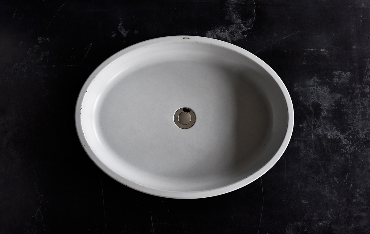 Washbasin，pool，Ovum concrete washbasin，texture，Natural bubble，