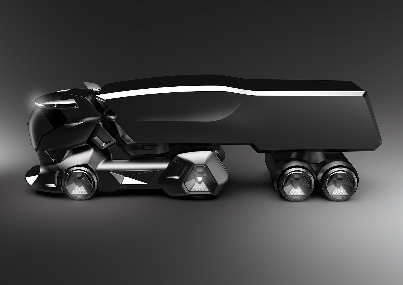 audi，audi，HMV，truck，conceptual design，modeling，Alias software，