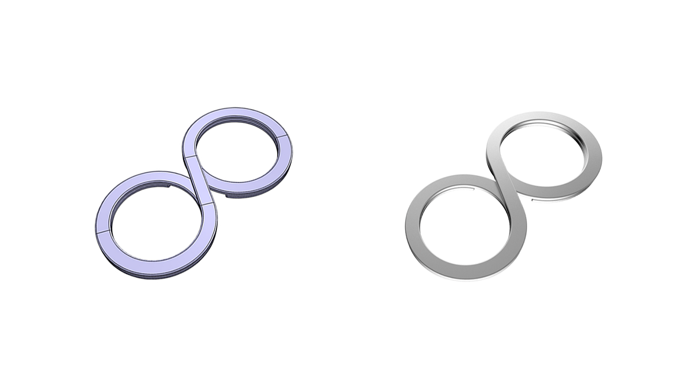 industrial design，Gift design，Metal，curve，modelling，to work in an office，Stationery，