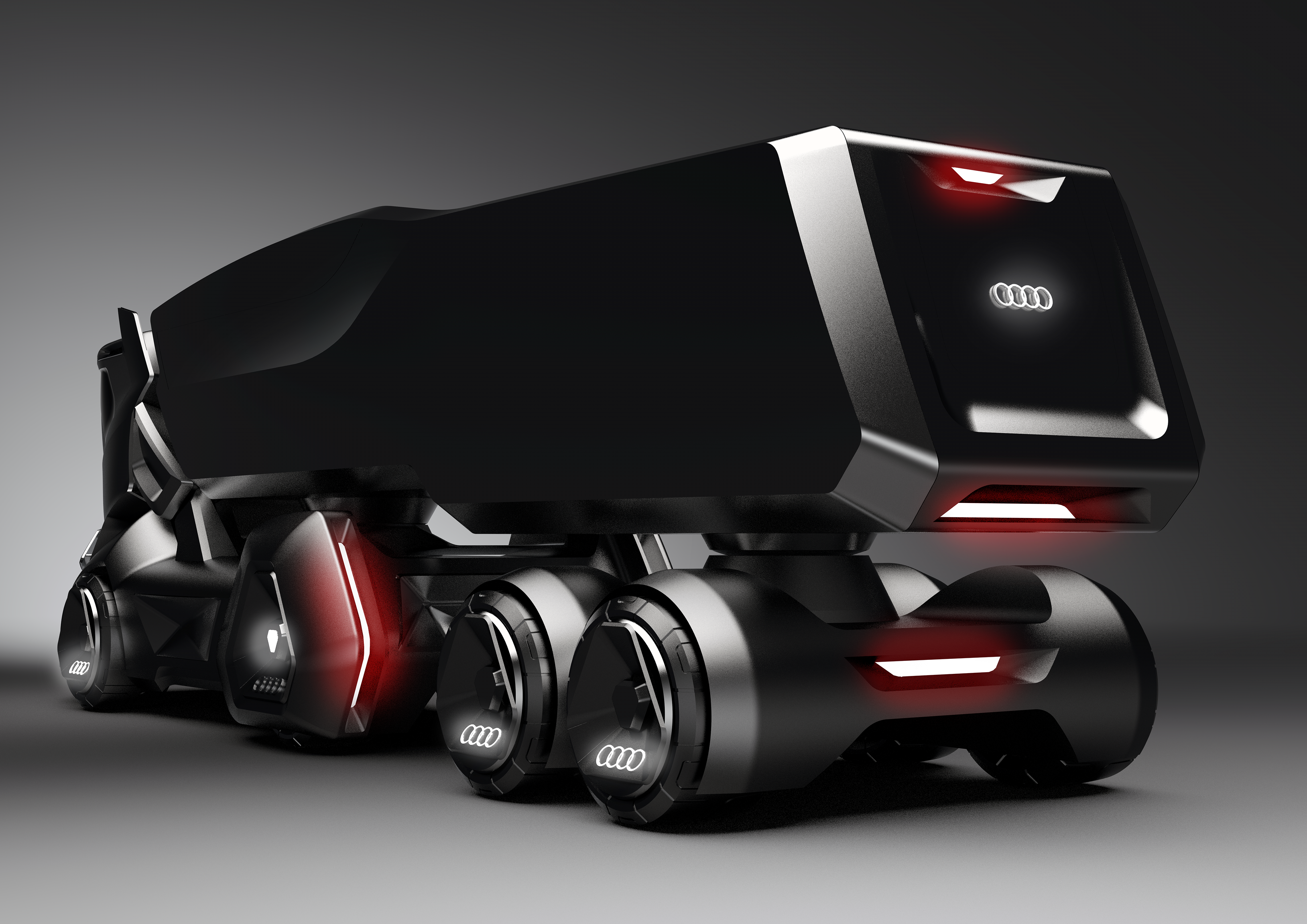 audi，audi，HMV，truck，conceptual design，modeling，Alias software，