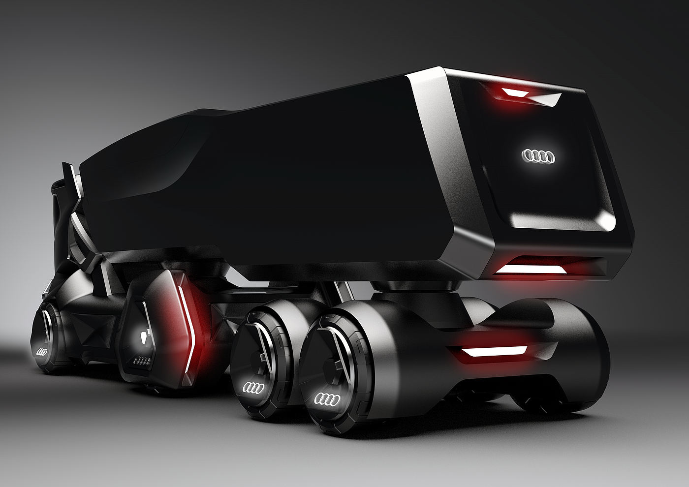 audi，audi，HMV，truck，conceptual design，modeling，Alias software，