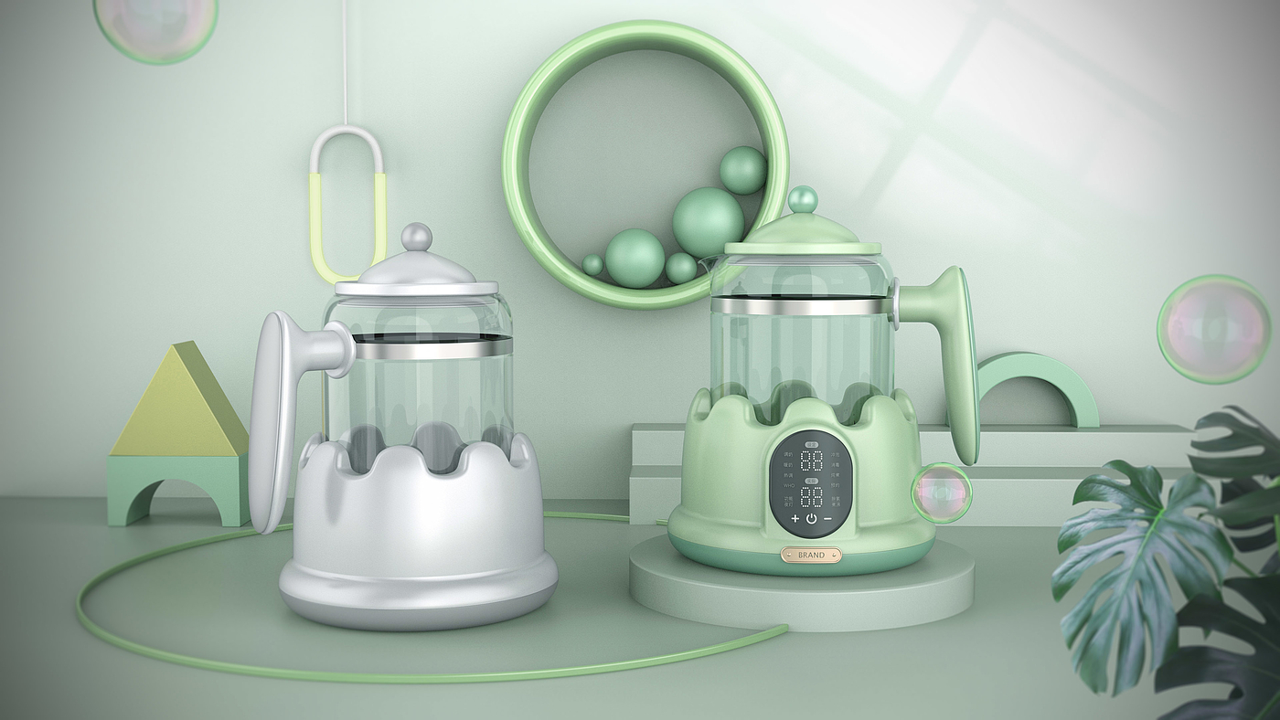 Maternal and infant products，Milk mixer，an electric appliance，industrial design，Explosive，