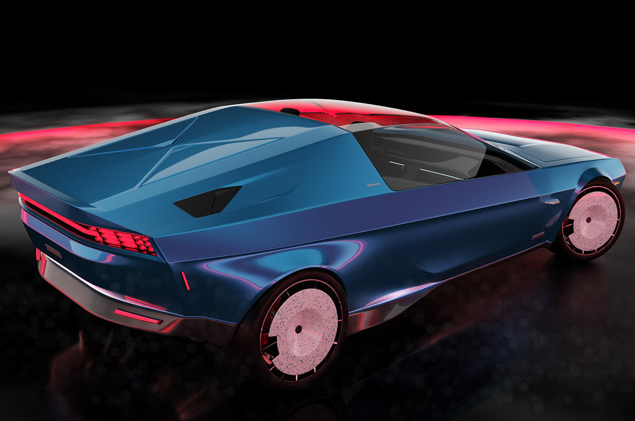 DeLorean，electric vehicle，Two seats，EV atmosphere，