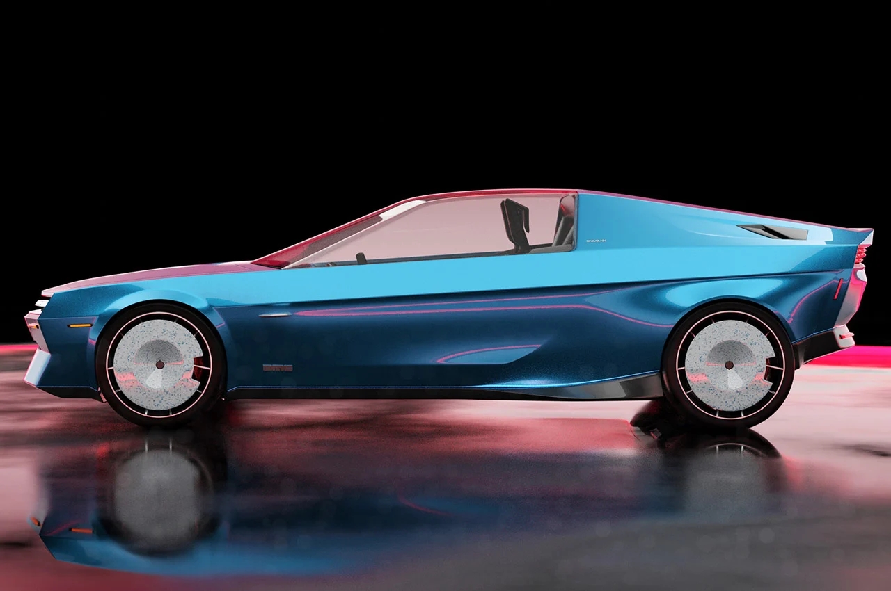 DeLorean，electric vehicle，Two seats，EV atmosphere，