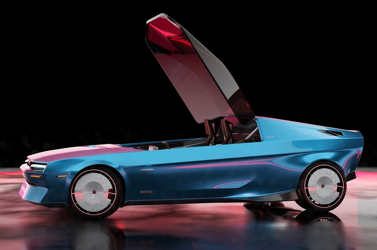 DeLorean，electric vehicle，Two seats，EV atmosphere，