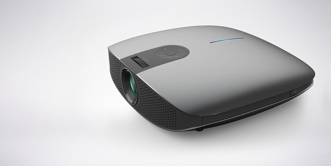 ufo，Projector，Button，concise，simple，