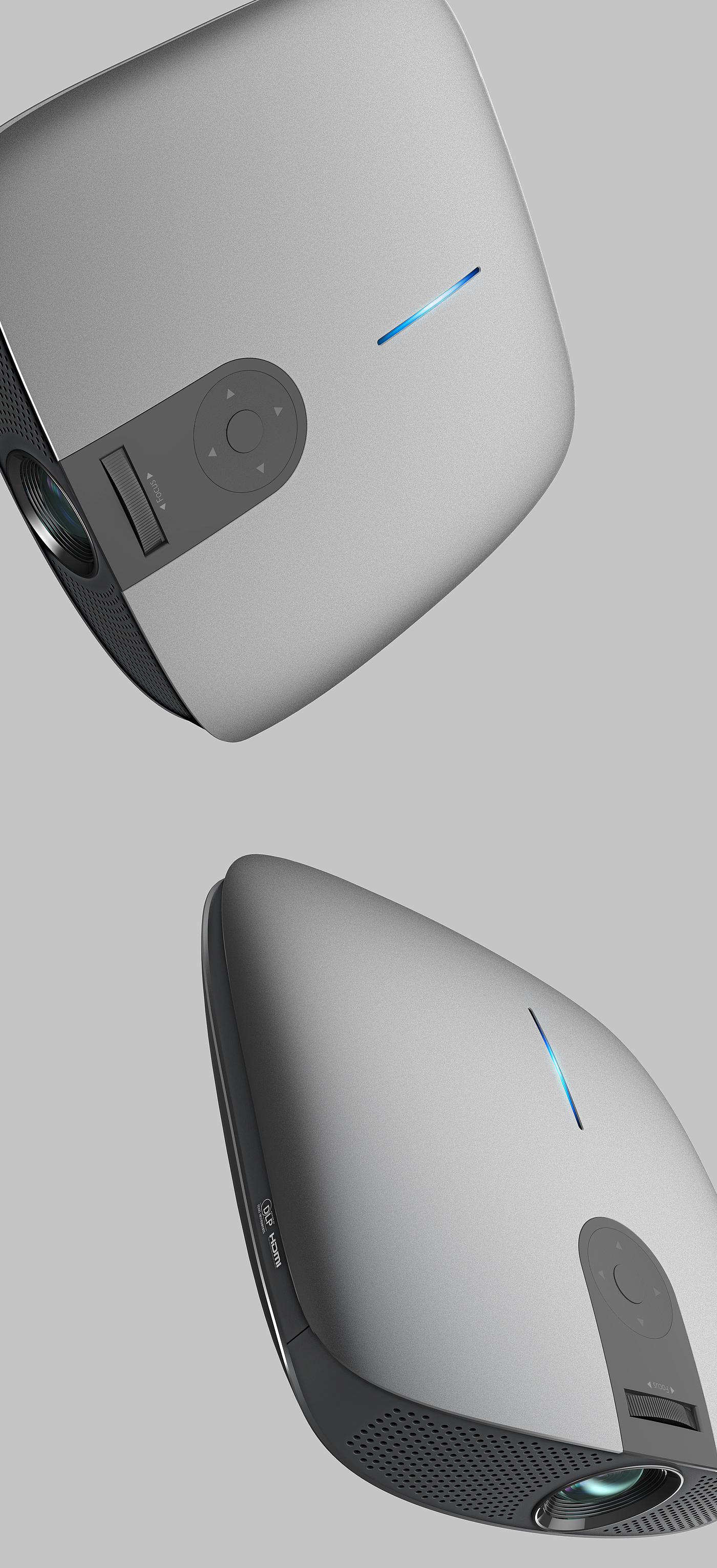 ufo，Projector，Button，concise，simple，
