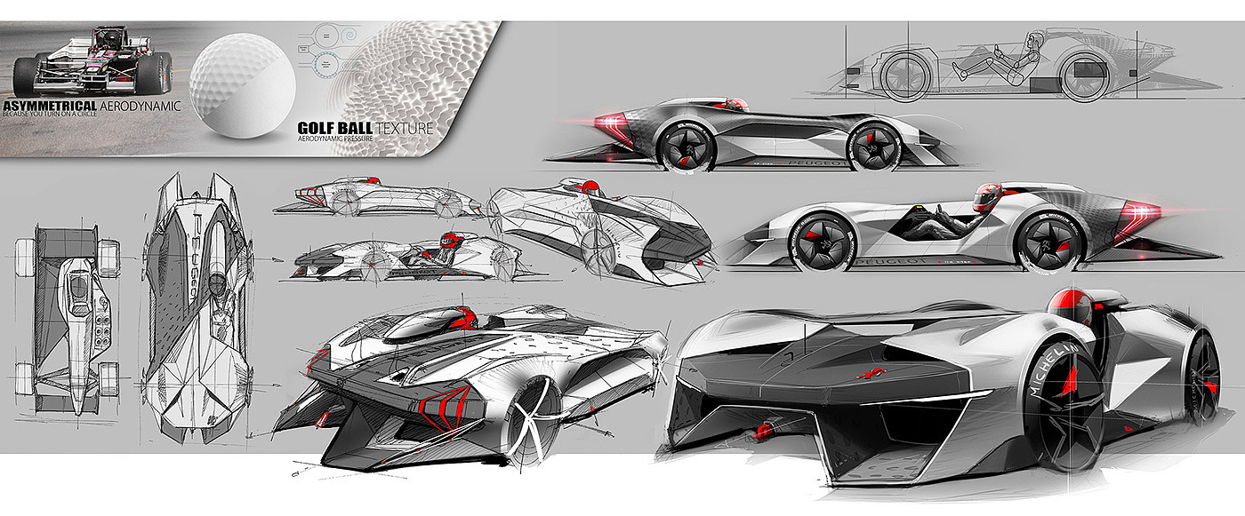 beautiful，automobile，brand，conceptual design，Sports car，