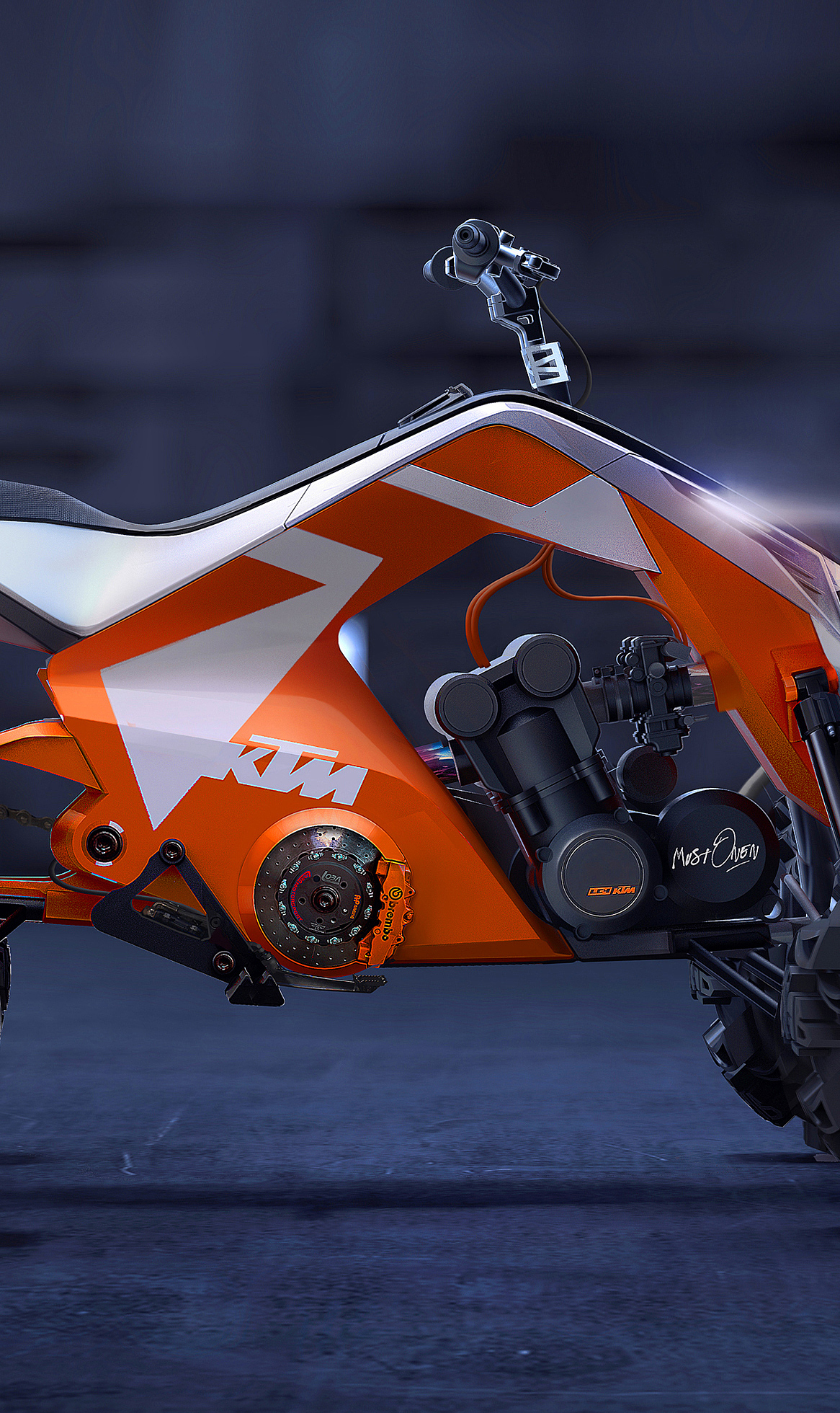 KTM X2 HYBRID，混合动力车，ATV-雪地车，车，