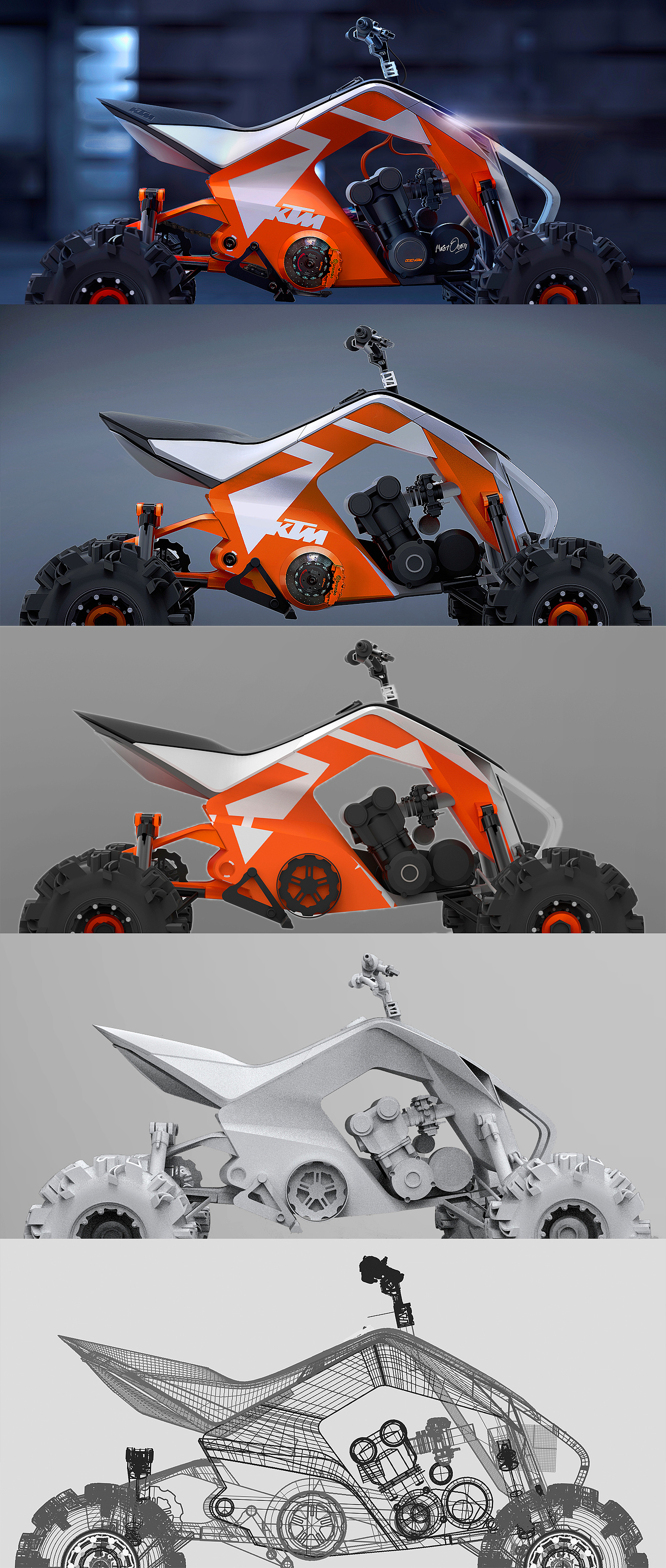 KTM X2 HYBRID，Hybrid electric vehicle，ATV snowmobile，vehicle，